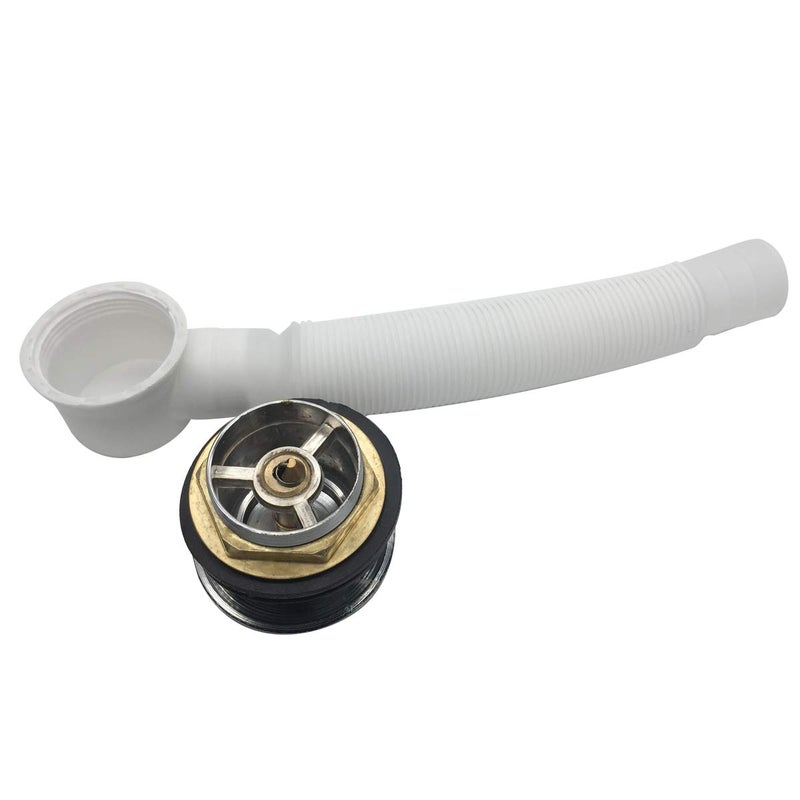 ZLYY Tip Toe Style Bathtub Drain Stopper with A Flexible Water Pipe - Image 2